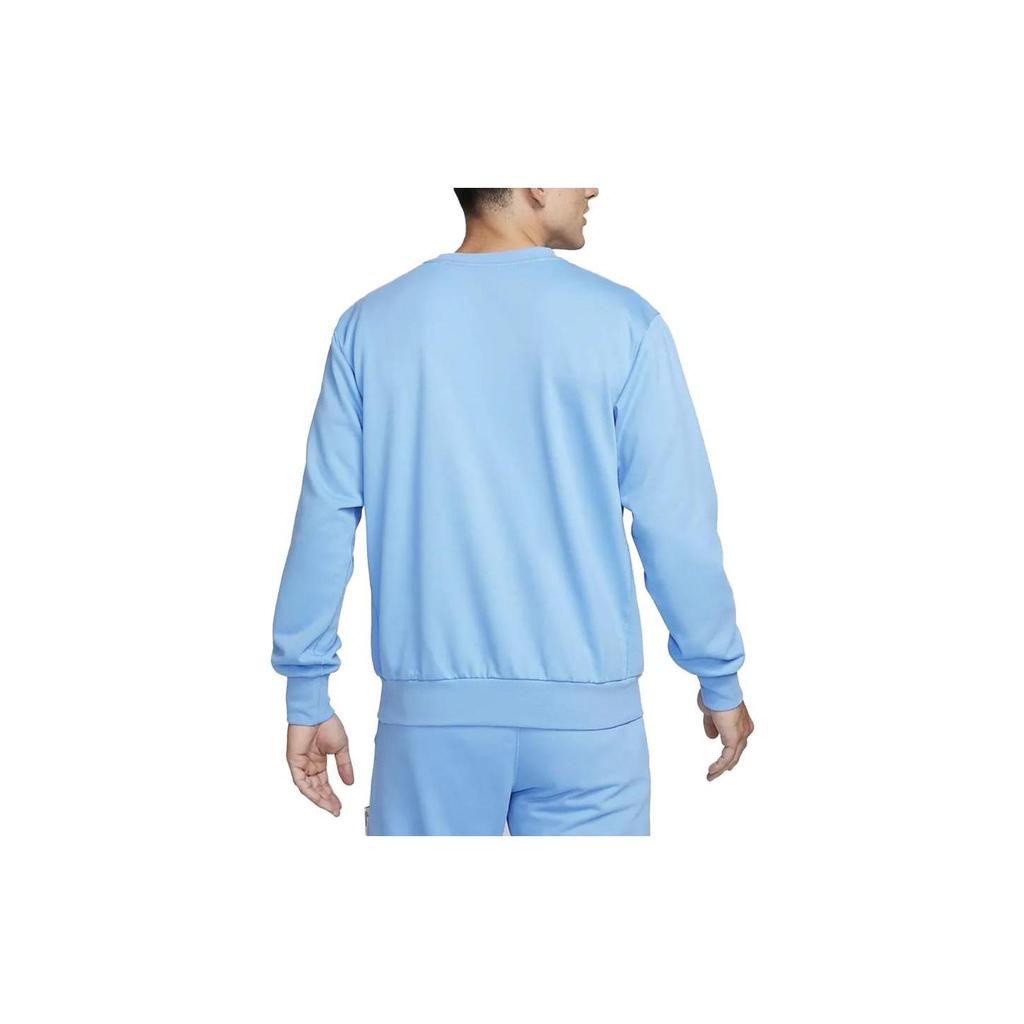 Nike Sweatshirts Men's University Blue Crew Neck Moderate Regular DQ5821-412