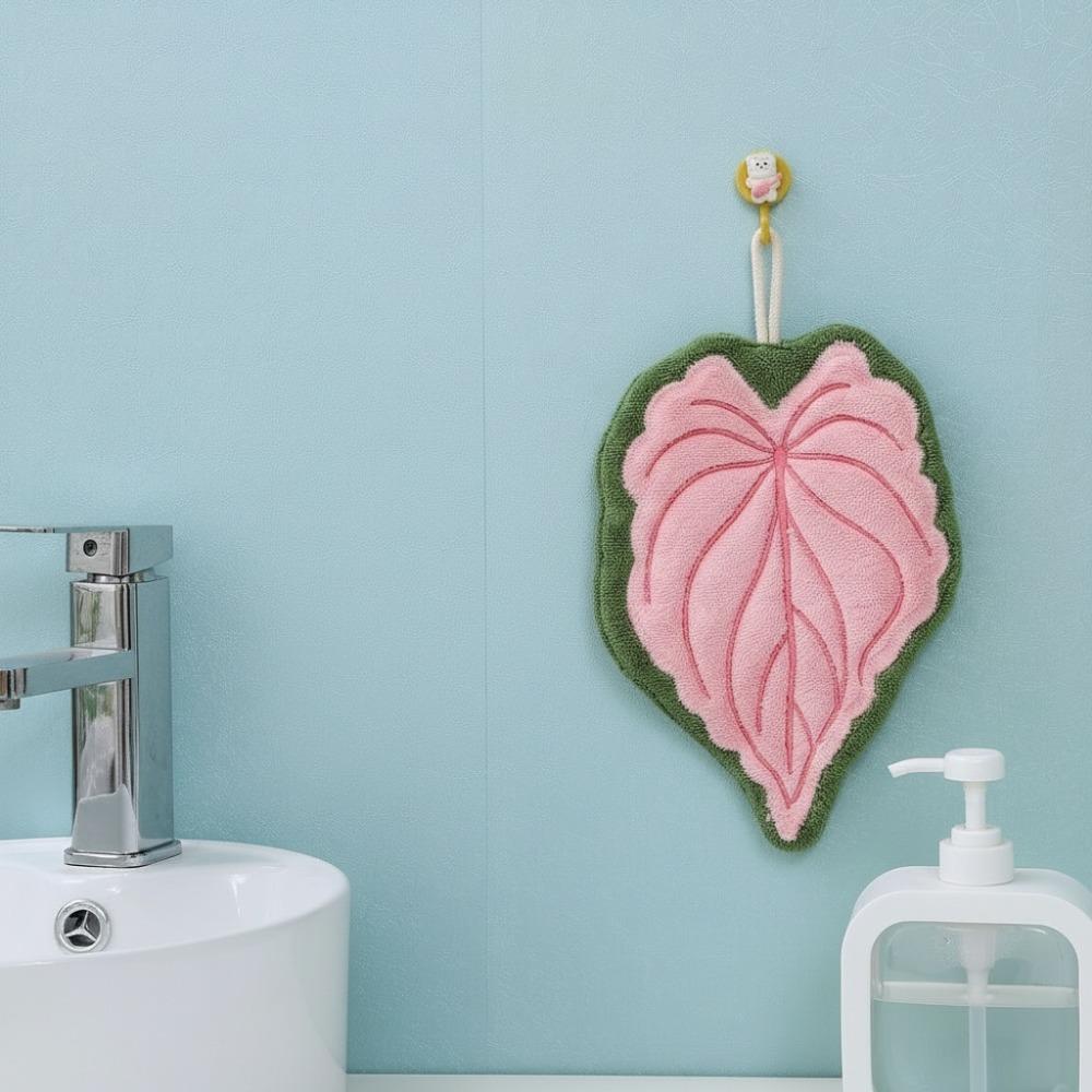 Thickened Kitchen Towel Leaf Absorbent Towel New Hand Towel  Home Accessories