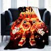 1PC Custom Name "Six-Seven Cosmic Robots" Outdooor Flannel Blankets Throw Blanket All-Season Throw Gift Bedspread for Couch, Bed, Camping Holiday Birt
