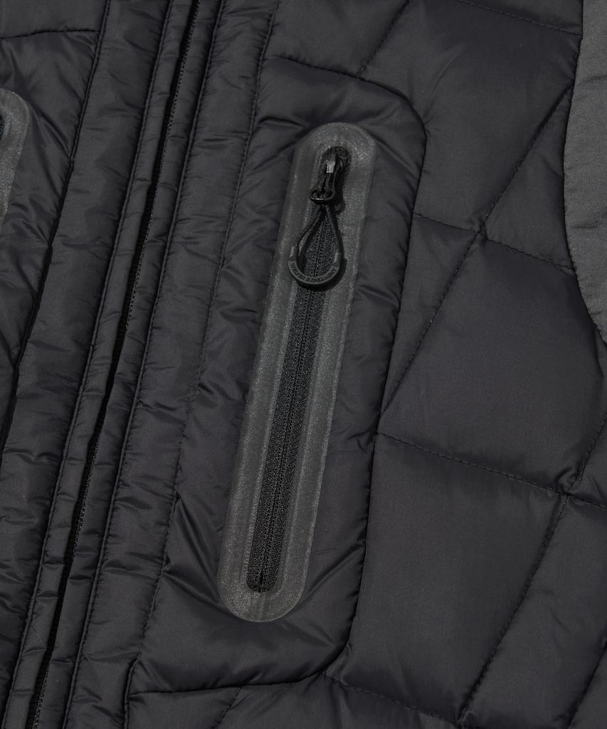 Welter Experiment Shield Down Hood Vest_Black_Wol047