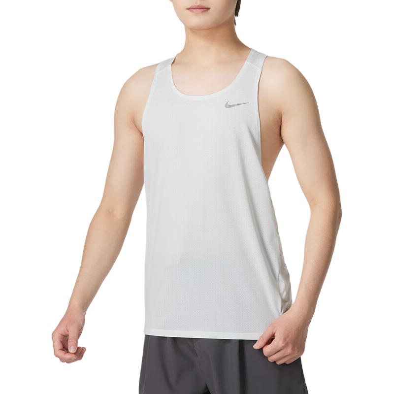 New Nike SS24 Tank Tops Men's White FN4230-121