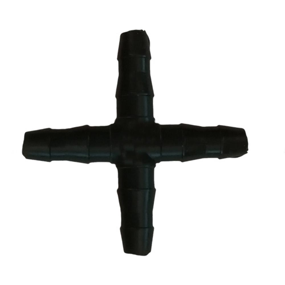 50x 4mm Irrigation Fitting Antelco Pipe Barbed Connector for Landscape Greenhouse and Rainwater Tank Irrigation