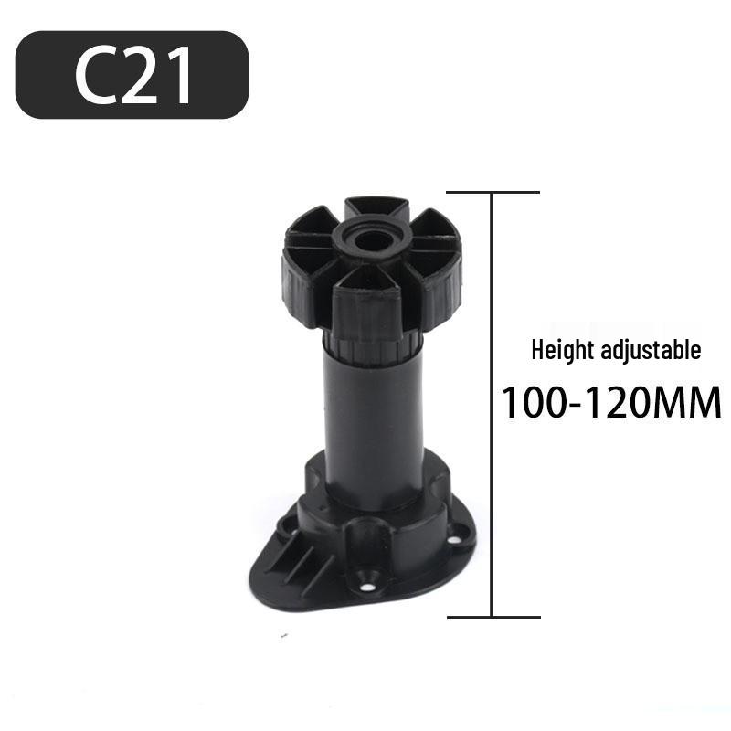 ABS Adjustable Leveling Cabinet Feet - Thickened Plastic Legs for Kitchen and Cupboard Support