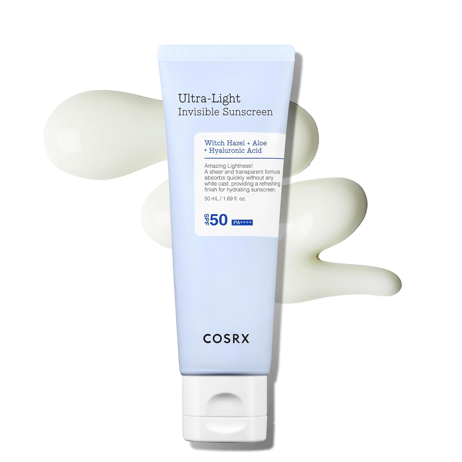 COSRX Ultra Light UV Cream Transparent Sunscreen Essence Serum Cut