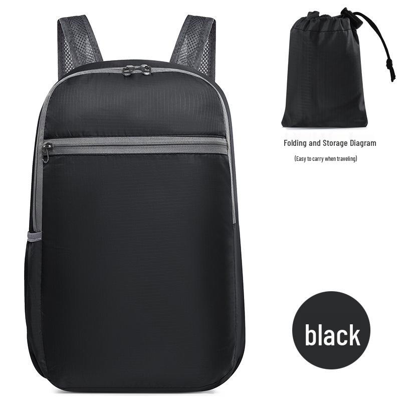 Leichter Faltbarer Outdoor-Radrucksack - Großes Fassungsvermögen für Männer & Frauen, Ideal für Pendeln, Wandern & Bergsteigen