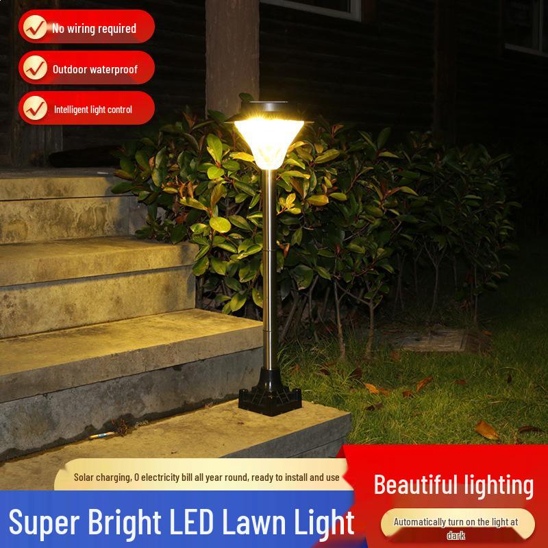 Ultra-Bright Waterproof Solar Lights for Gardens, Villas, Corridors, and Streets