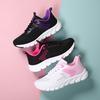 2025 new summer sports and leisure women's shoes breathable hollow comfortable breathable mesh fly-woven running shoes travel