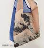 PEANUTS SNOOPY JAPAN - Hokusai Wave Edo Period Eco Foldable Bag EXCLUSIVE