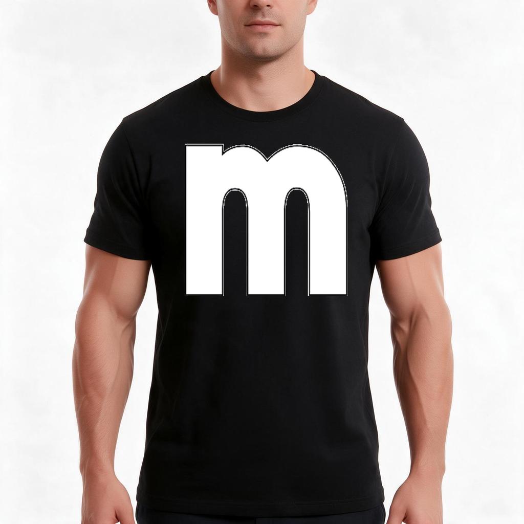 M Tshirt Summer Casual Cotton Tee Oversized Streetwear Tops Vintage Graphic Print Loose Fit Short Sleeve Unisex Unisex Unisex