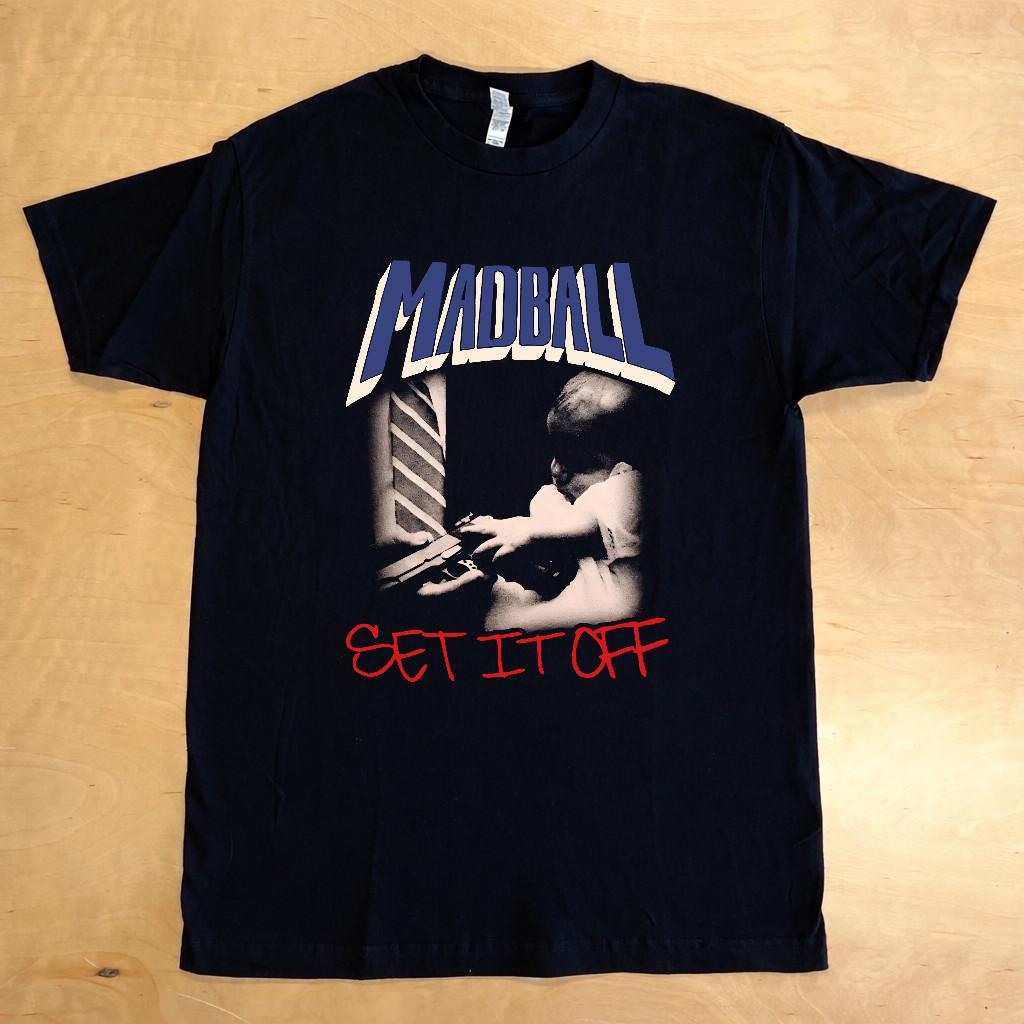 Madball Band SET IT OFF Black Short Sleeve T-Shirt All Sizes S-4xl 4XL