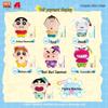 Crayon Shin-chan Plush Toy Pendant Blind Box - Trendy Gift for Girls