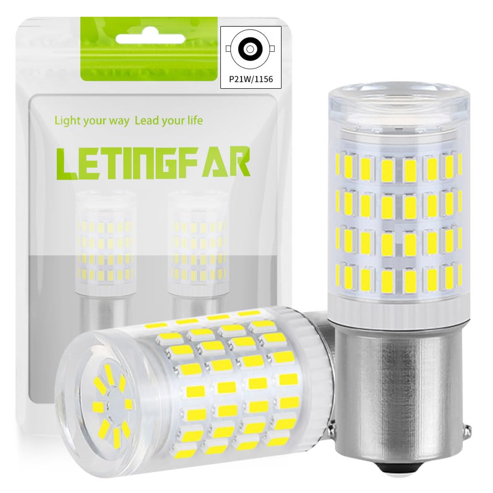 S25 Single Bulb LED Back Lamp S25 Pin Angle LED белый