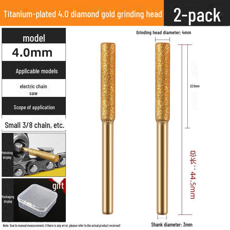 Electric Saw Chain Grinder Head: Ceramic Diamond Emery Accessories