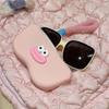 Plush Handle Eyeglasses Organizer Korean Style Silicone Sunglasses Protector  Outdoor