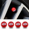 AUTCOAT 4/8Pcs Universal Car Tire Valve Cap Wheel Dust Covers for Car Truck SUV Motorcycle Bike Car Styling Valve Stem Caps Valve Stems 1
