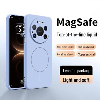 GURRS Magsafe Skin-Feel Liquid Silicone Phone Case for Huawei Mate Series