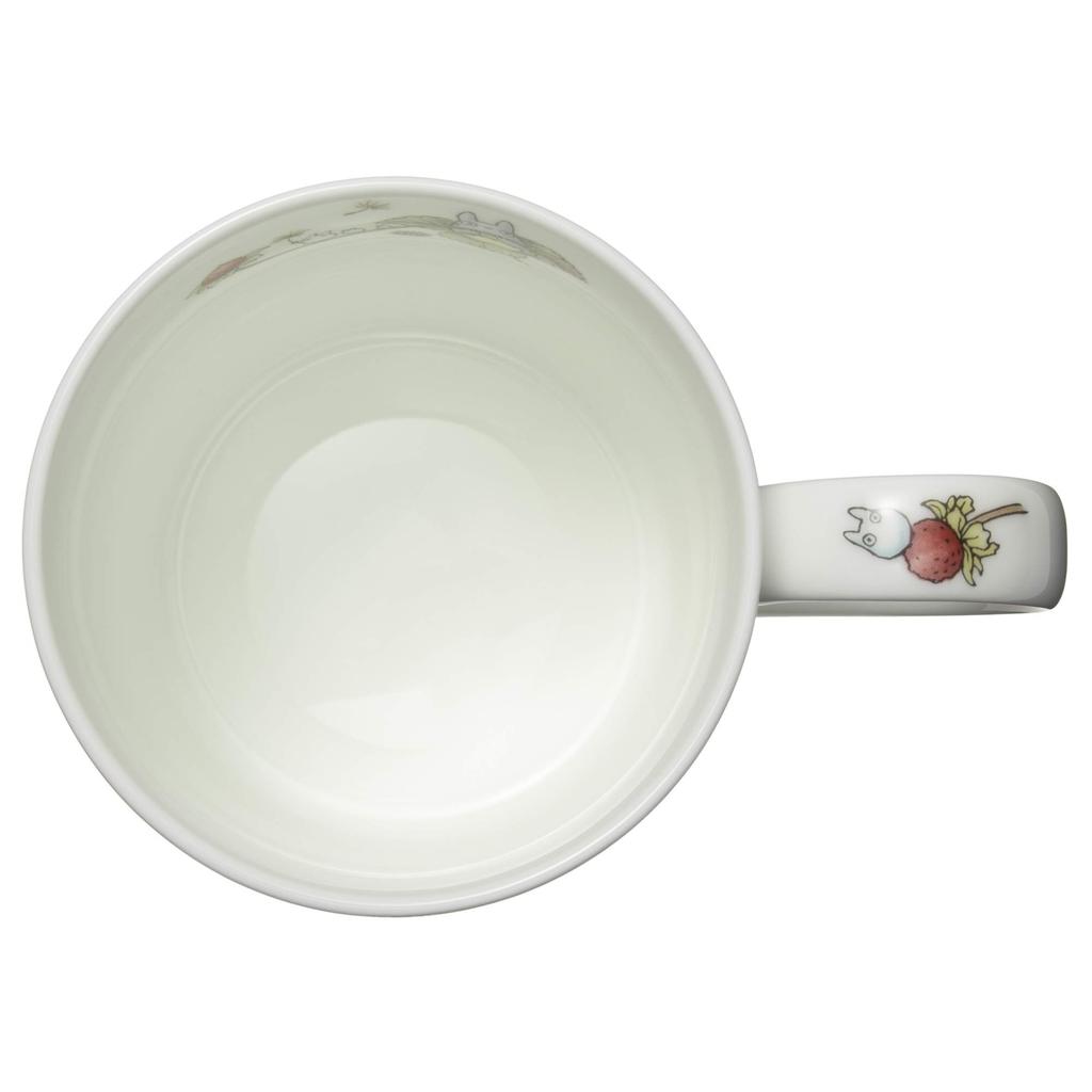 Noritake Mug 400cc My Neighbor Totoro Snake Strawberry Edition Microwave Safe 1 pc Bone China T97265/4660-3