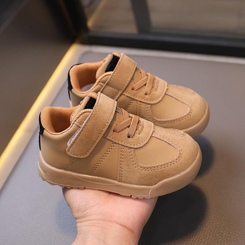 Autumn New Versatile Child Sneakers Simple Retro Trend Girls Shoes Comfort Non Slip Breath Child Canvas Shoe Soft Soled Boy Shoe
