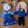 BJD Doll Clothes 30cm 1/6 Scale Winter Dress and Cute Hat Accessories for Girl's Gift Outfit