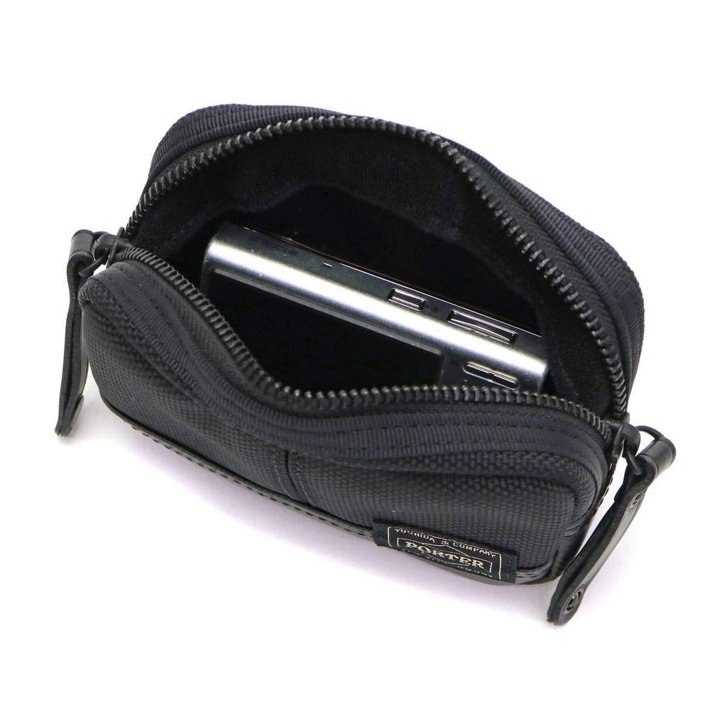 Porter PORTER Pouch Digital Camera Case HEAT [Yoshida & Co.] 703-07973 (Black)