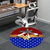 1pc Wonder Woman Office Round Area Rug, Under Office Chairs Bedroom Living Room Home Decor, Room Deco, Available in Various Sizes