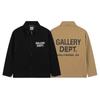GALLERY DEPT Graffiti Letter Hooded Sweatshirt Unisex Oversized Streetwear Pullover Jacket Men Women