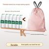 Large Pink Drawstring Garbage Bags for Kitchen and Dorm