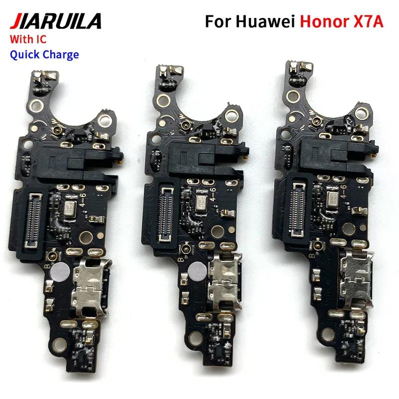 USB Charging Port Dock Charger Plug Connector Board Flex Cable For Huawei Honor X6 X6A X7 X7A X7B X8 X8A X8B X9A X9B 4G 5G