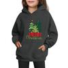 Sweatshirts For Teen Girls Hoodies Long Sleeve Drawstring Pullover Cute Printed Oversized Hoodie Christmas