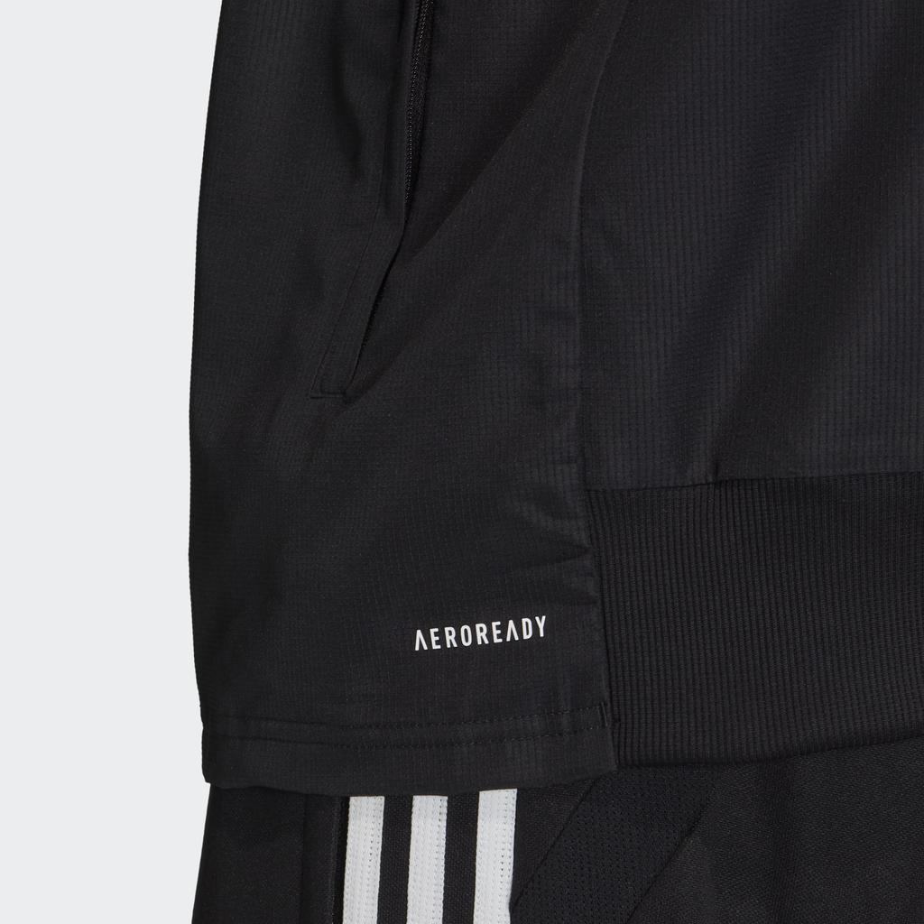 adidas Condivo 20 Series Comfortable Sports Training Stand Collar Jacket Unisex Jacket Black White ED9253