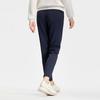 Fila Fitness Einfarbig Mittelhoch Kordelzug Gerades Bein Freizeit Hose Damen Unterteile Tiefblau A11W411605F-NV