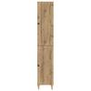 Cabinet Set 2 pcs Artisan Oak Wood Based Material