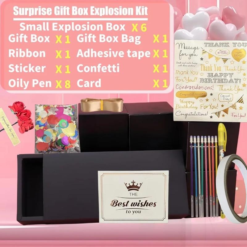 Valentine's Day Bouncing Box DIY Bouncing Money Cash Box For Christmas Festive Supplies For Classroom Favor Exchanges Family