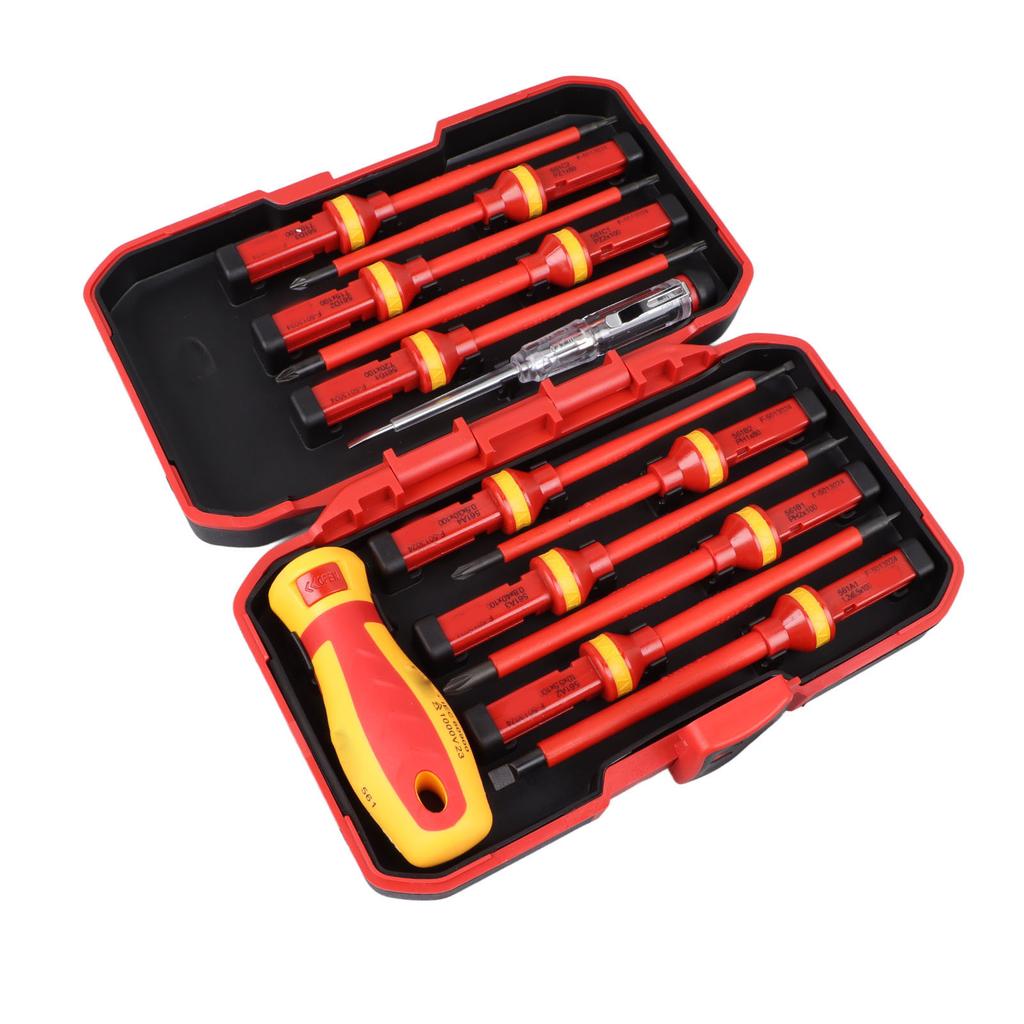 Premium Insulated Screwdrivers Set Insulated Professional Electricians Slotted Crossed Screwdriver