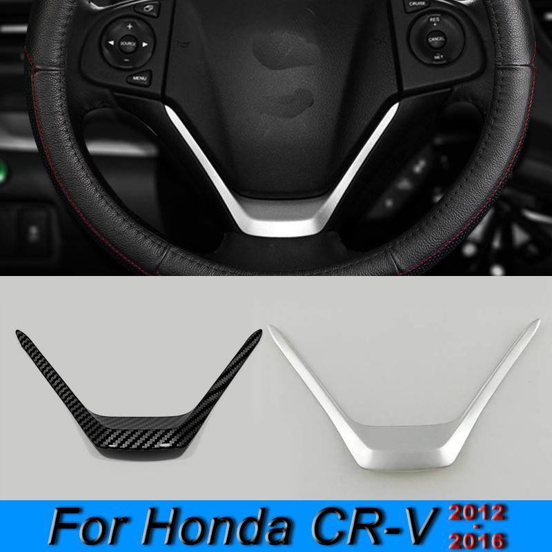 Steering Wheel Button Panel Cover Trim Stickers For Honda CR-V CRV 2012 2013 2014 2015 2016 ABS Car Styling Accessories