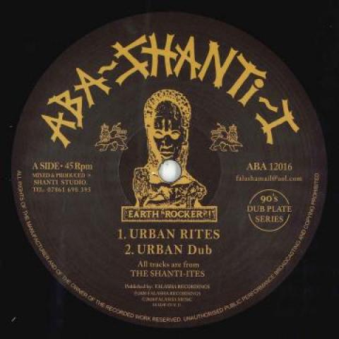 

12-дюймовая пластинка SHANTI ITES - Urban Rites; Городской / Радуйся; Rejoi ABA12016 Аба Шанти Великобритания 2020 Великобритания Регги, Ска и Даб
