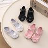 Neue Sandalenmode Einfache Rutschfeste Mädchenschuhe Weicher Komfort Lässig Leichte Kinderschuhe Flach Sommer Vielseitige Prinzessin Schuhe