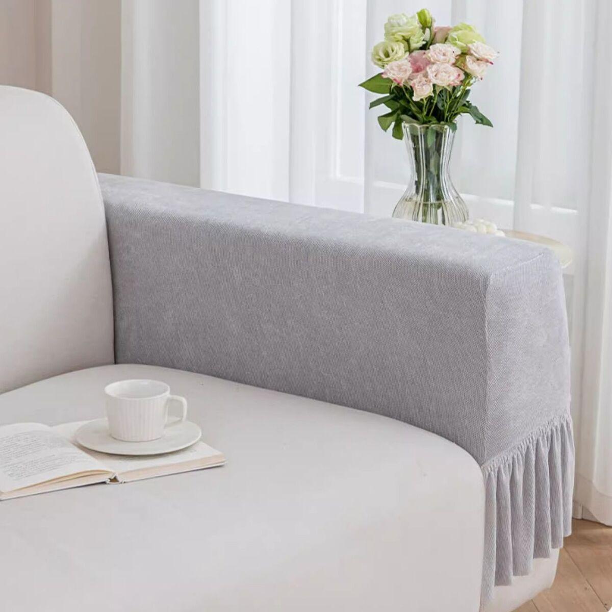 

Minimalist Solid Color Gloves Four Season Universal Lace Skirt Dust Cover Soft and Skin Friendly Fabric Full Surround Hand Towel 1 Right 90x20x25cm