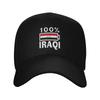 New Iraq Flag Baseball Cap Unisex Style Trucker Hat  Outdoor Golf Adjustable Sun Hats