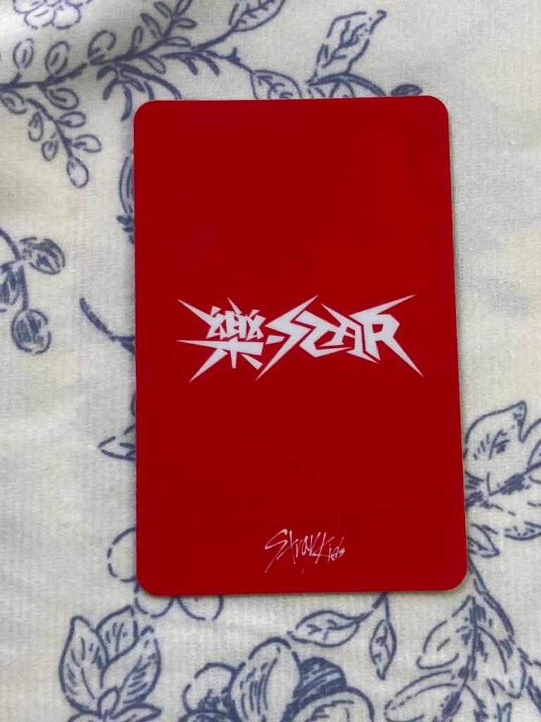 [USED] Stray Kids Raku-STAR Felix Stray Kids Winning Trading Card