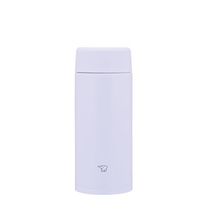 Zojirushi Mahobin Edelstahlbecher, Wasserflasche, 360 ml, Schraubtyp, spülmaschinenfest, nahtlos, nur 2 Pflegepunkte, eisiges Lila, SU-AA36-VM