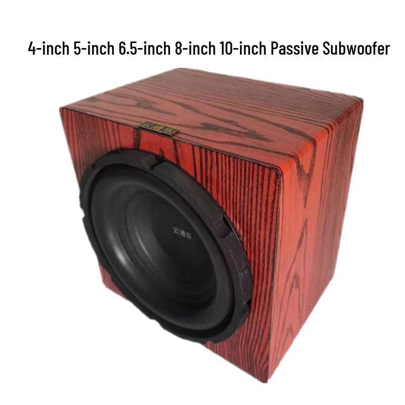 4, 5 & 6.5-Inch Passive Subwoofer for Car, Home, or Bookshelf