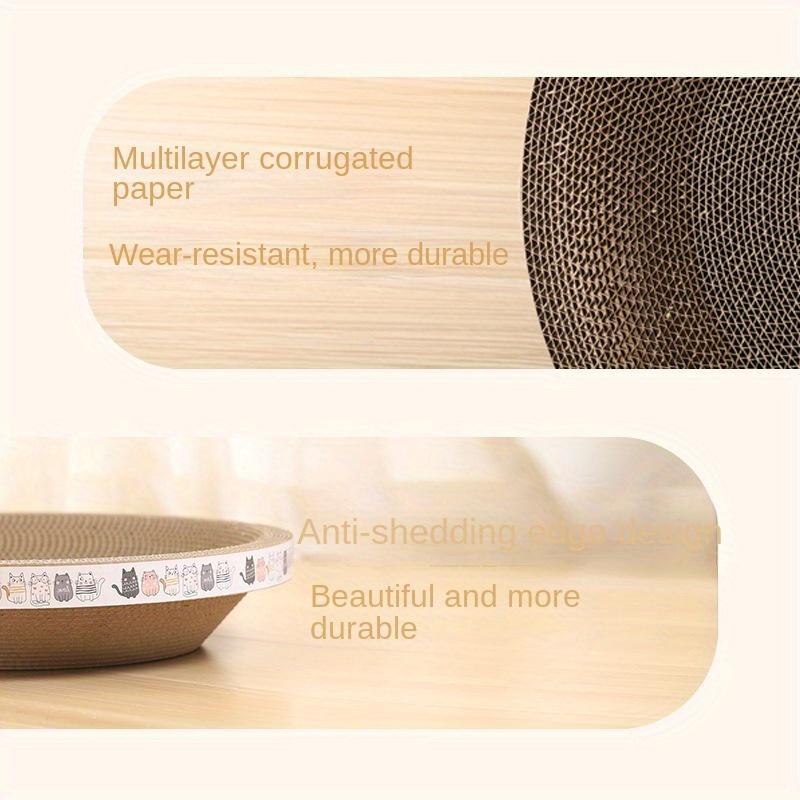 Corrugated Paper Cat Bed Scratcher Pet Scratching Board for Cat Scratching Pad Sleeping Bed