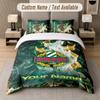 Rapid Wien FC Design Bedding Set Custom Text 1 Duvet Cover & 2 Pillow Cases