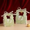 Creative Wedding Favor Candy Gift Box Set with Thank You Bag
