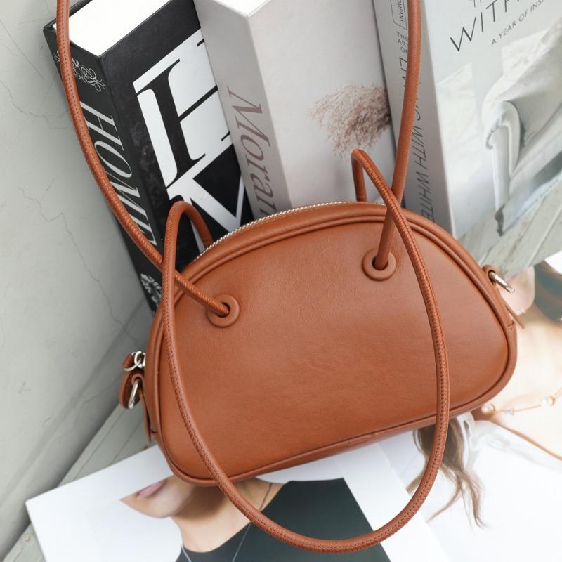 

Сумка из натуральной кожи на одно плечо, сумка для боулинга из воловьей кожи растительного дубления и высококачественная женская сумка