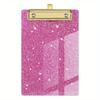 2pcs Glitter Acrylic Office File Clipboard Student Supplies Meeting Minutes Doctor Nurse Writing Pad Pad Perfect
