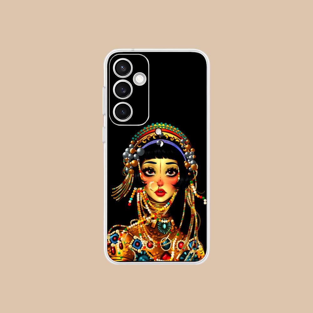 Jibaro Siren Mobile Cell Phone Case for Samsung Galaxy S25 S24 S23 S22 S21Plus FE Ultra Clear Colorful Cover Smartphone Luxury