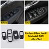 For Cadillac XT6    Window Lift Button / Air Conditioning Outlet AC Vent / Shift Gear Panel / Head Lights Cover Trim