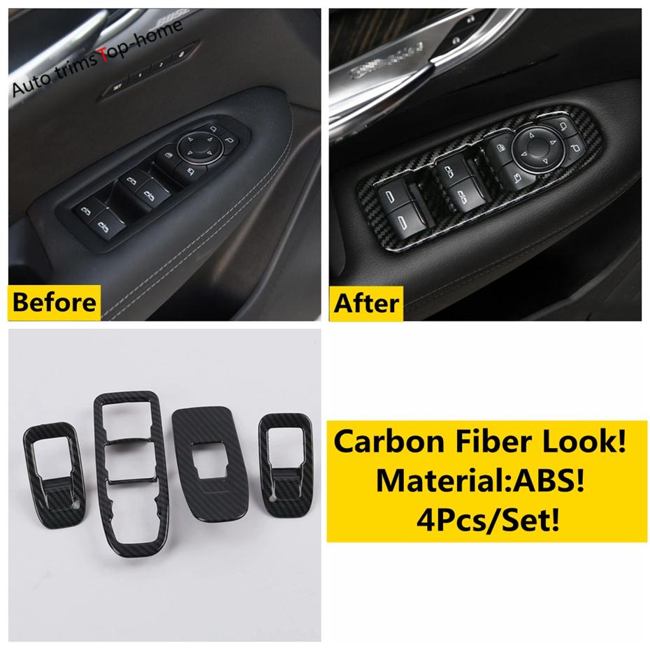 For Cadillac XT6 Window Lift Button / Air Conditioning Outlet AC Vent / Shift Gear Panel / Head Lights Cover Trim